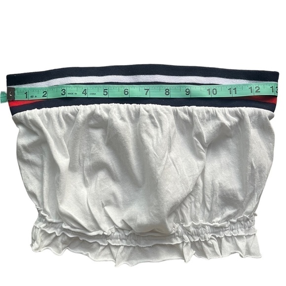 Free People Grand Slam White Tube Top size xs. - Picture 4 of 8